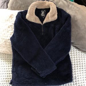 SUPER SOFT Arctic Point 1/4 Zip size small